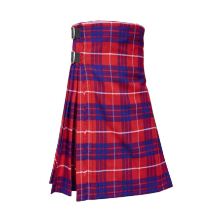 Hamilton Red Modern Tartan Kilt