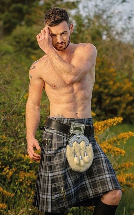 Hebridean Ice Tartan Kilt