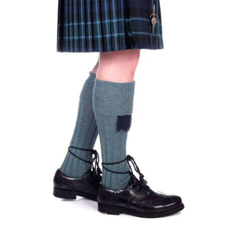 Lovat Blue Kilt Hose