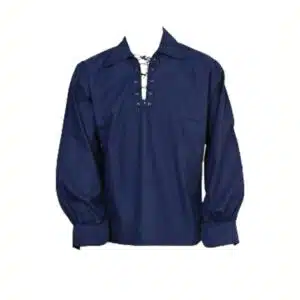 Navy blue Scottish shirt