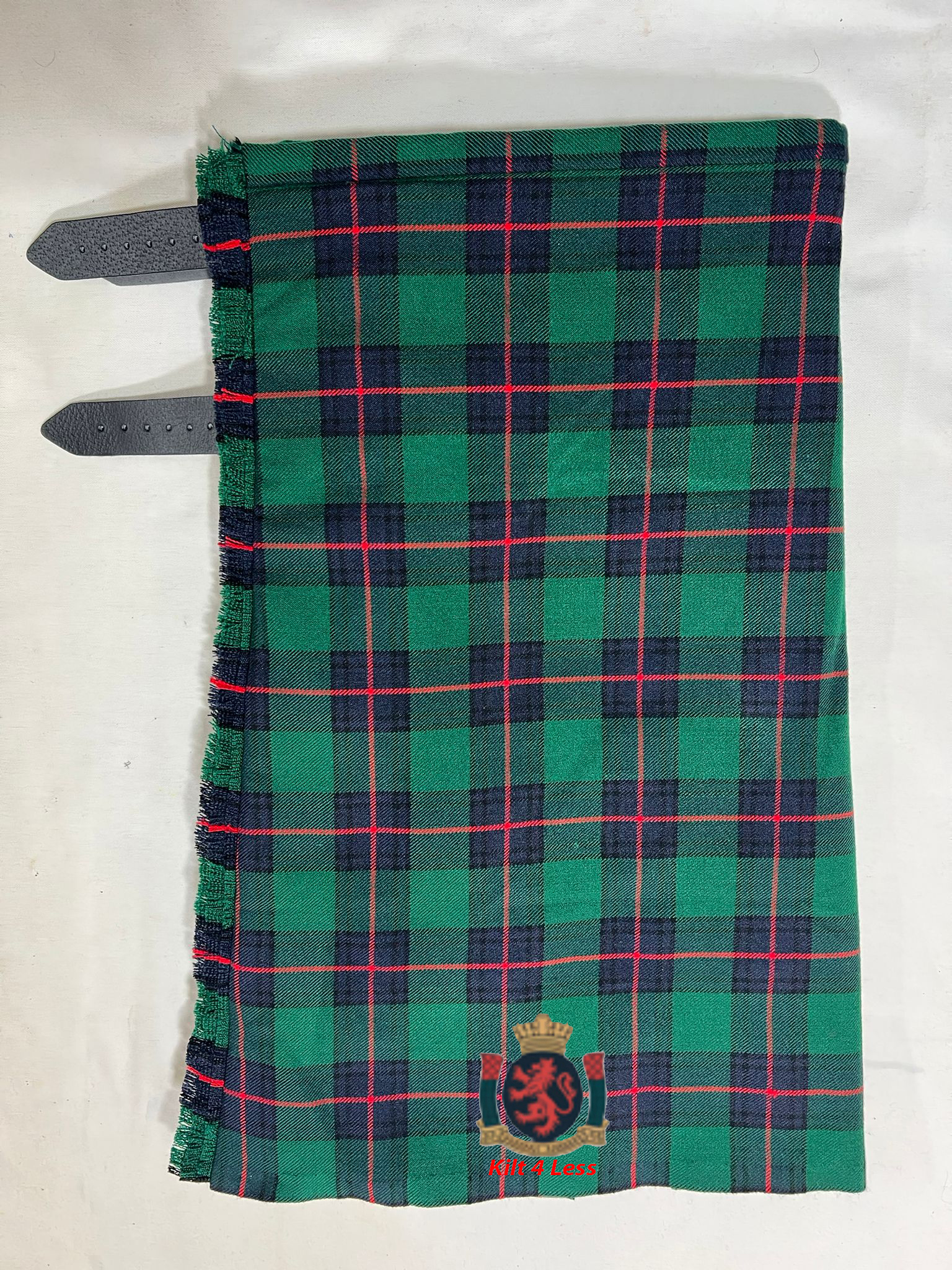 Shaw Green Modern Tartan Kilt