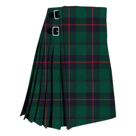 Shaw Green Modern Tartan Kilt