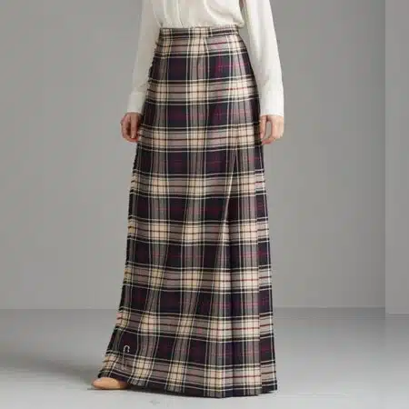 The Classic Kilted Skirt Maxi