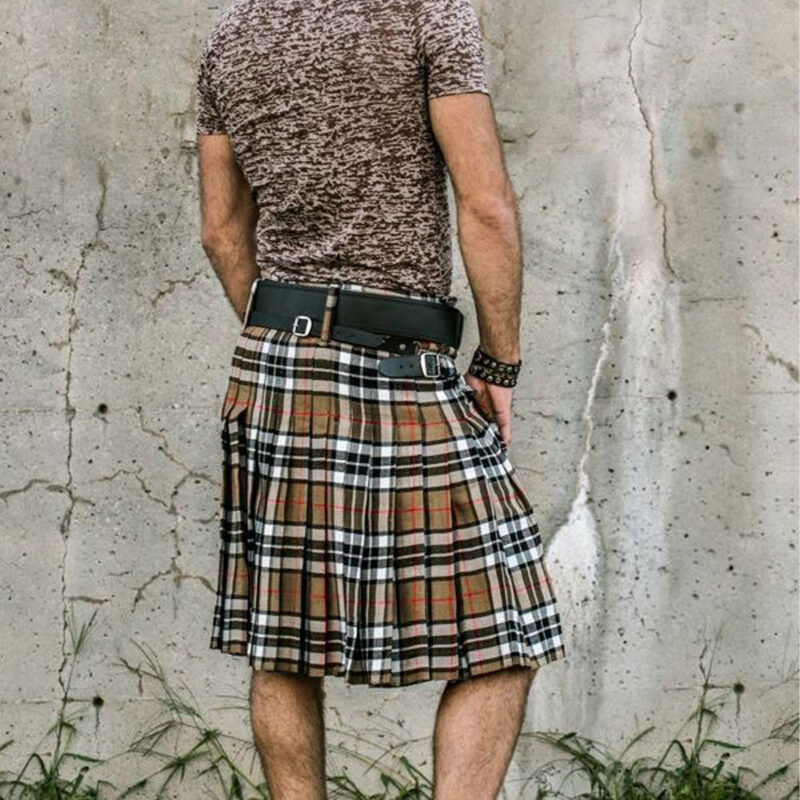 Thomson (Thompson) Camel Tartan Kilt