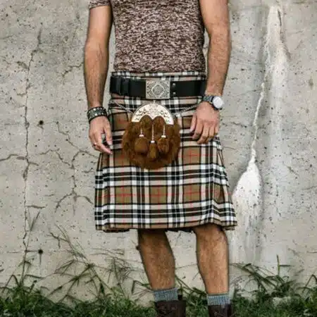 Thomson (Thompson) Camel Tartan Kilt