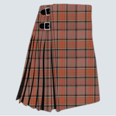 MacDonald OF Clanranald Weathered Tartan Kilt