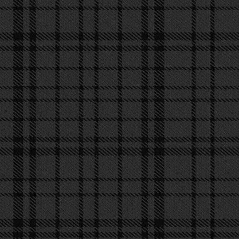 Black Shadow Tartan Kilt