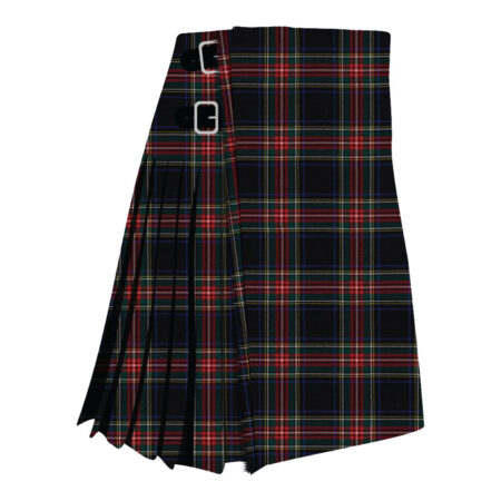 Black Stewart Hebridean Tartan Kilt