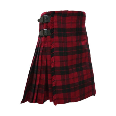 Campbell Red Muted Tartan Kilt