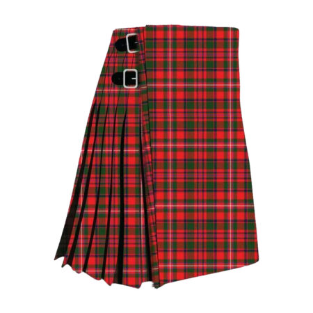 Clan MacKinnon Red Modern Tartan Kilt