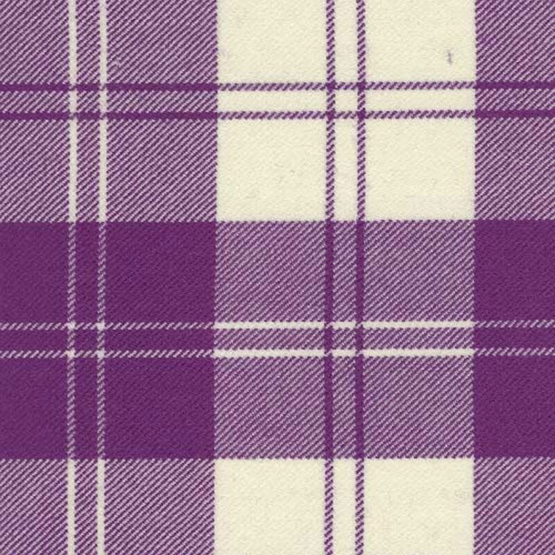 Eriskin Dress Purple & White Tartan Kilt