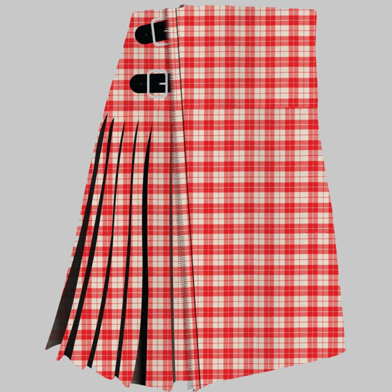 Lewis Red Tartan Kilt