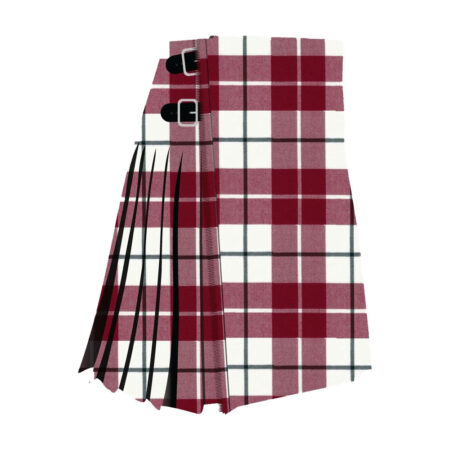 MacRae Conchra Cranberry Tartan Kilt