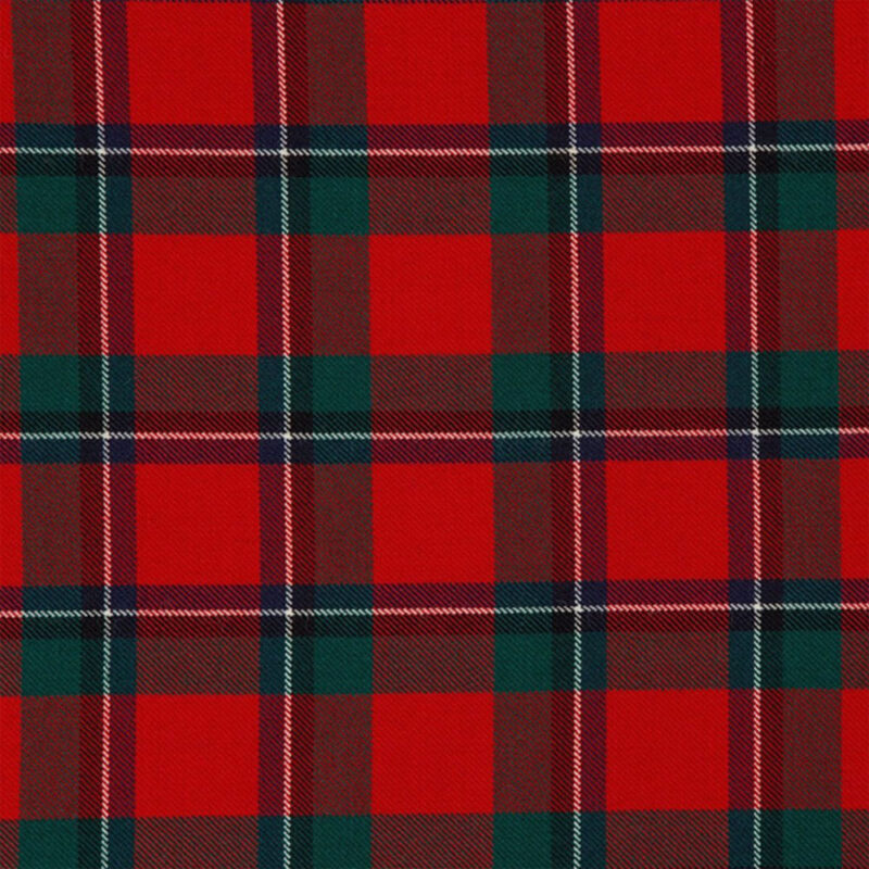 Sinclair Red Modern Tartan Kilt