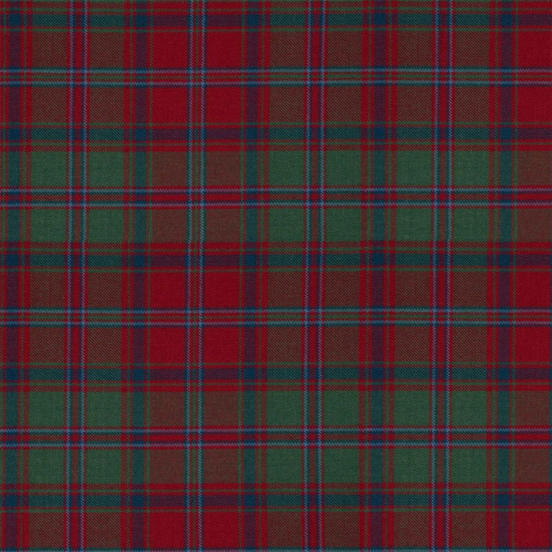 Stewart Of Appin Red Muted Tartan Kilt