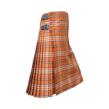 Tennessee Volunteer Orange Tartan Kilt