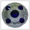 Silver With Blue Stone