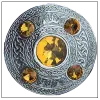 Silver With Yellow Stone