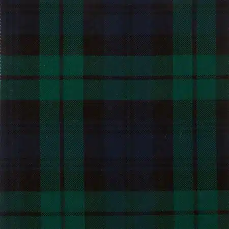 Black Watch Tartan Fabric