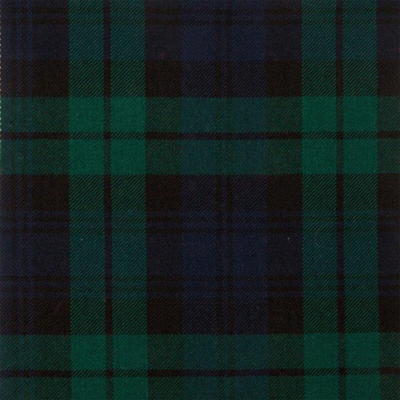 Black Watch Tartan Fabric