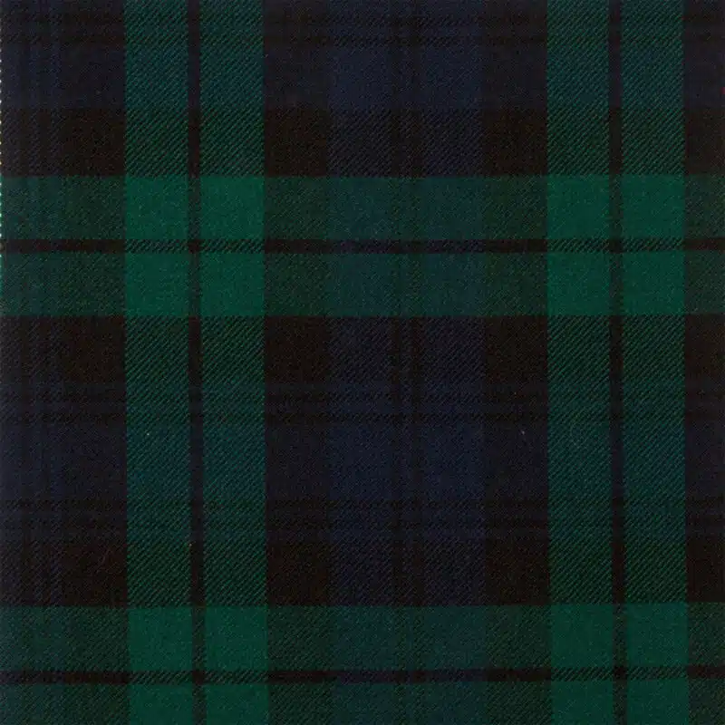 Black Watch Tartan Fabric