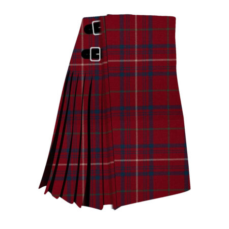 Rose Red Muted Tartan Kilt