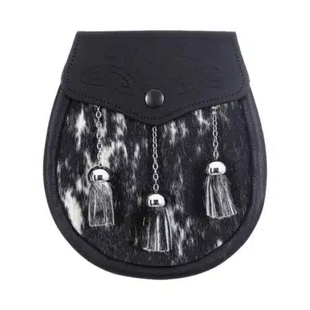 Semi Dress Mottled Calfskin Celtic Embossed Sporran