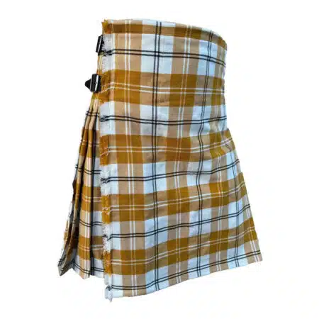 Ailsa Gold Tartan Kilt