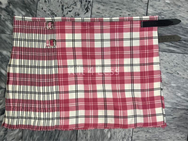 Ailsa Pink Tartan Kilt