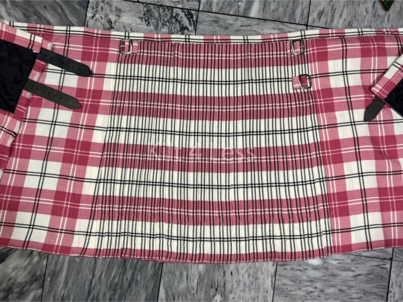 Ailsa Pink Tartan Kilt