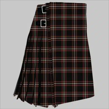Black Country Tartan Kilt For Men