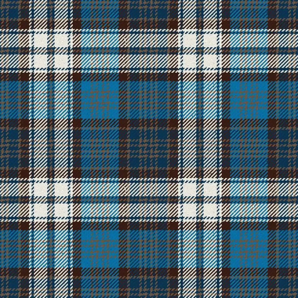 Clan MacDonald Dress Muted Blue Tartan Kilt