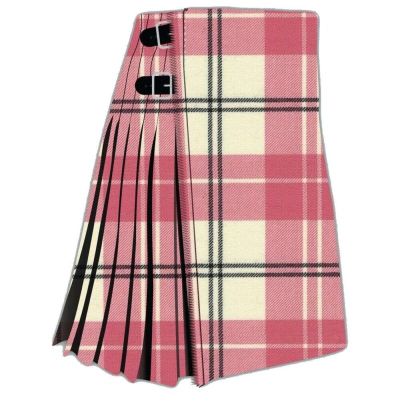 Ailsa Pink Tartan Kilt