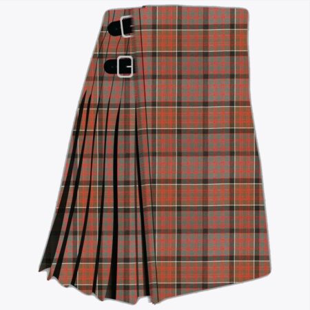 Clan Ranald Weathered Tartan Kilt