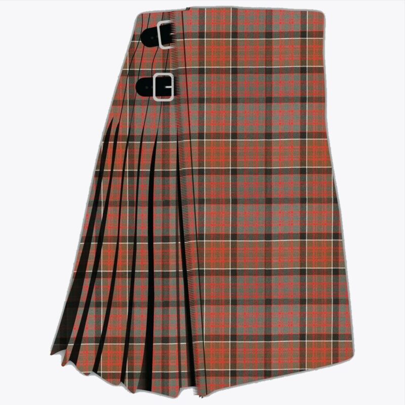 Clan Ranald Weathered Tartan Kilt