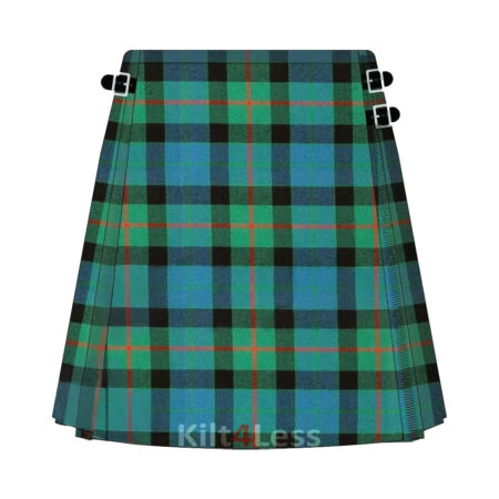Gunn Ancient Tartan Kilted Skirt For Women