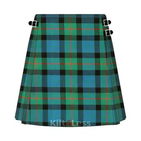 Gunn Ancient Tartan Kilted Skirt For Women