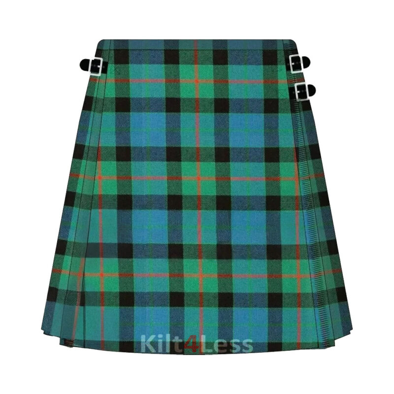 Gunn Ancient Tartan Kilted Skirt For Women