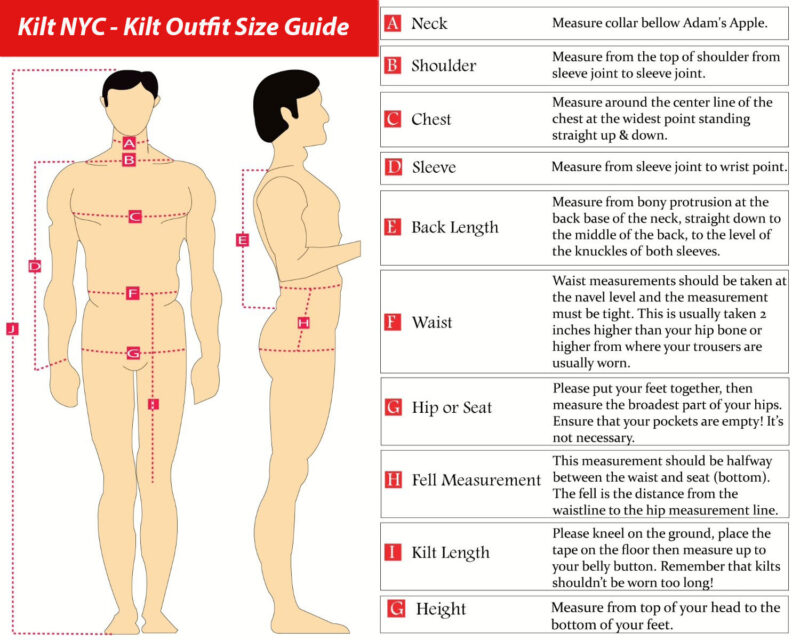 Outfit Size Guide