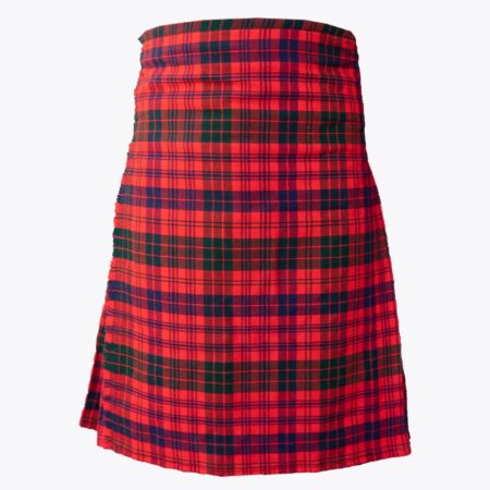 Ross Red Modern Tartan Kilt