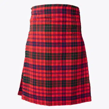 Ross Red Modern Tartan Kilt