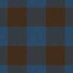 Border Shepherd's Check Black and Blue Ancient