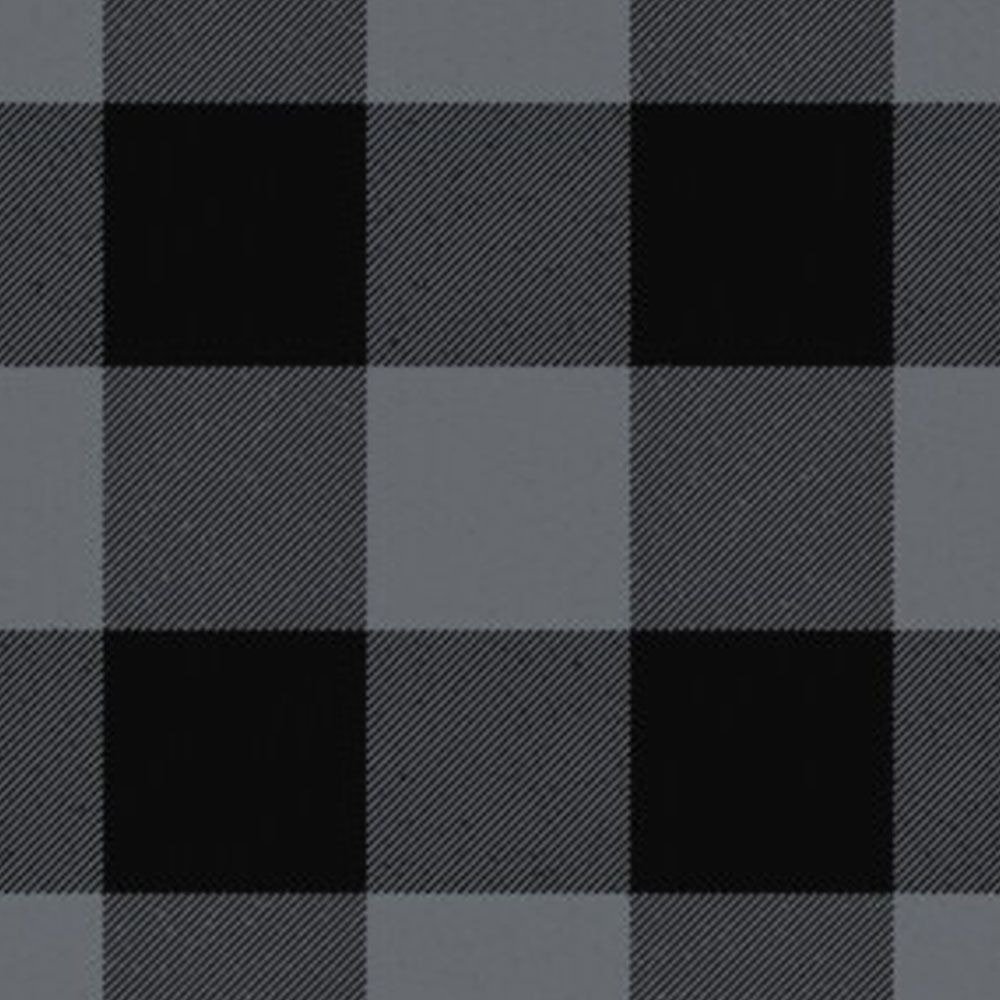 Border Shepherd's Check Black and Grey Tartan Kilt