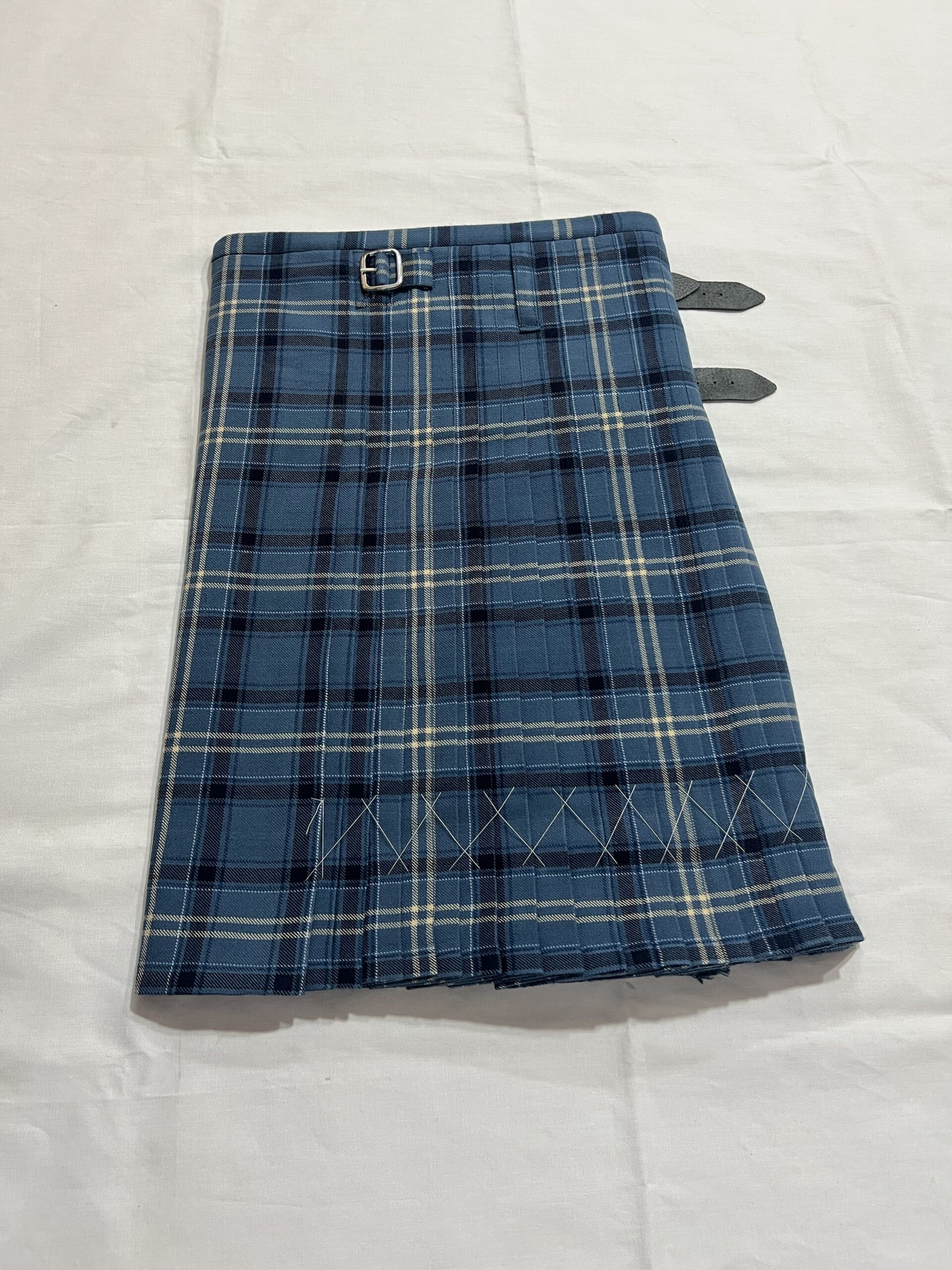 Highland Sky Tartan Kilt - Image 7