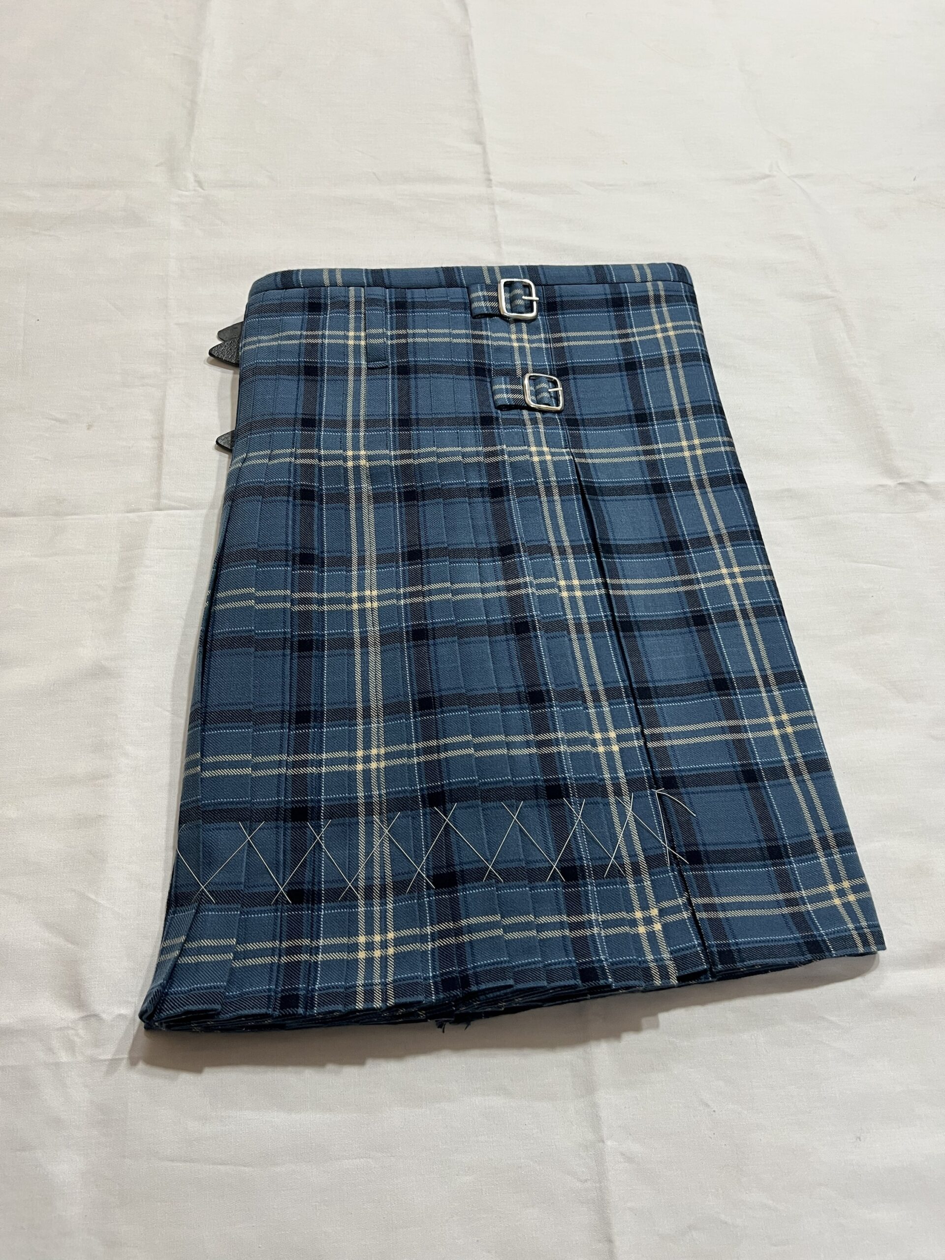 Highland Sky Tartan Kilt - Image 9