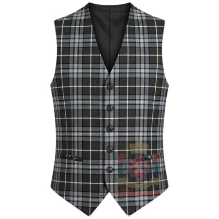 Hebridean Granite Tartan Vest