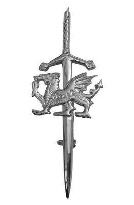 Welsh dragon kilt pin
