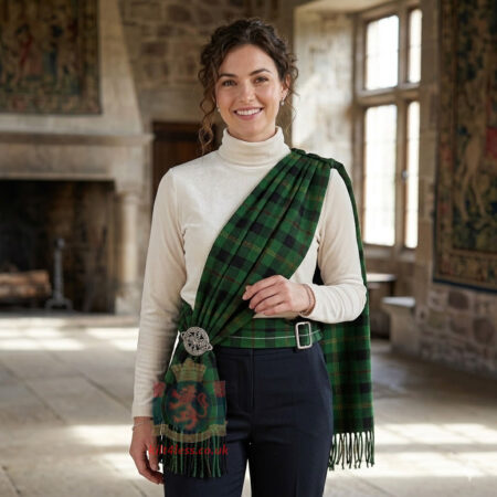 Clan Paton Tartan Woman Sash