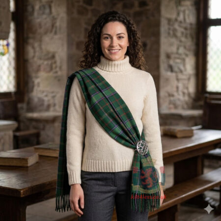 Clan Walsh Tartan Woman Sash