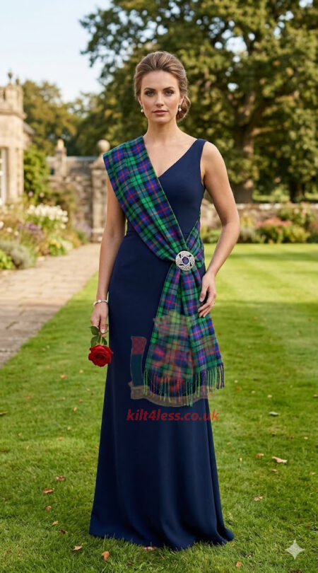Durham District Tartan Woman Sash